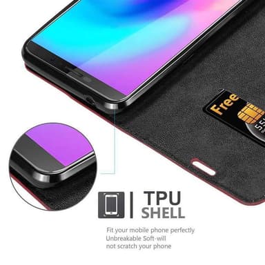 Cubot J3 Skal Fodral Case (Röd)