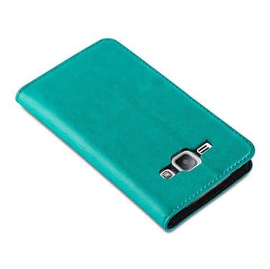 Samsung Galaxy J1 2015 Skal Fodral Case (Turkos)