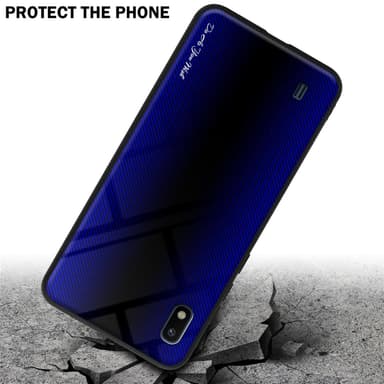 Samsung Galaxy A10 / M10 Skal Fodral Case (Lila)
