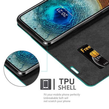 Nokia X10 / X20 Skal Fodral Case (Turkos)