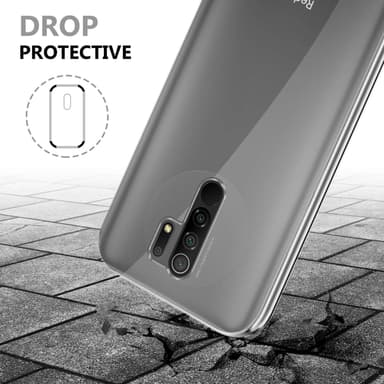 Skal Xiaomi RedMi 9 Fodral Case (Genomskinlig)