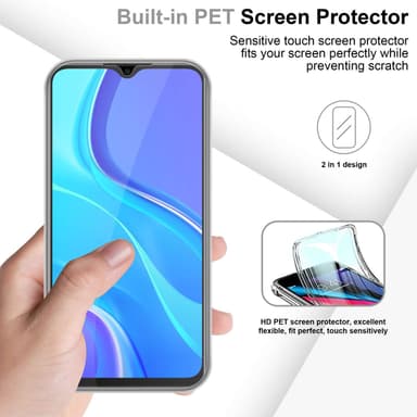 Skal Xiaomi RedMi 9 Fodral Case (Genomskinlig)