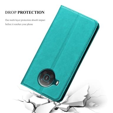 Nokia X10 / X20 Skal Fodral Case (Turkos)