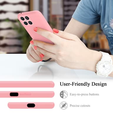 Honor X8 Skal Fodral Case (Rosa)