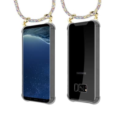 Samsung Galaxy S8 Skal Fodral Kedja (Gul)