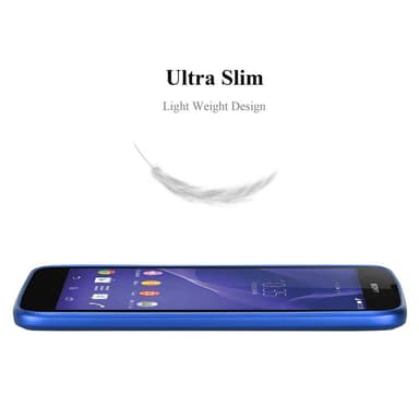 Skal Sony Xperia T3 Fodral Case (Blå)