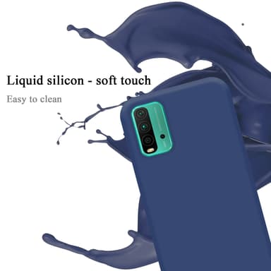 Xiaomi RedMi 9T / POCO M3 Skal Fodral Case (Blå)