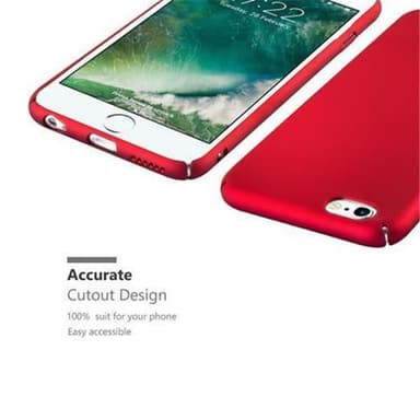 iPhone 6 / 6S Skal Fodral Case (Röd)