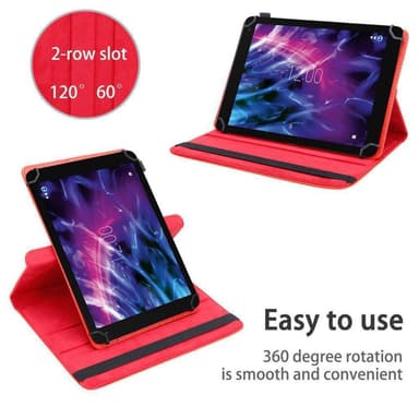 Medion LifeTab P10603 Skal Fodral Case (Röd)