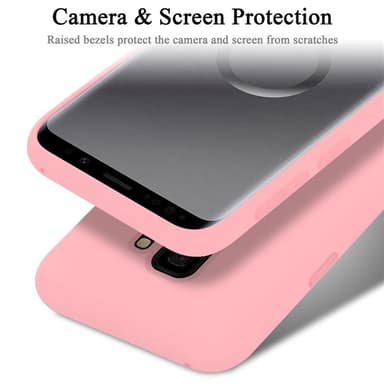 Samsung Galaxy S9 Skal Fodral Case (Rosa)