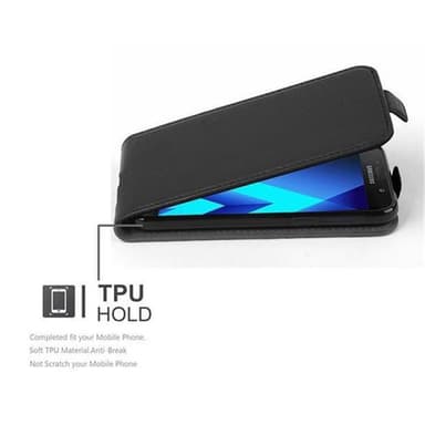 Samsung Galaxy A5 2017 Flipfodral Skal (Svart)