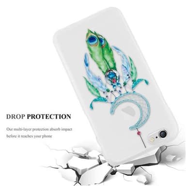 Skal / Skal för iPhone 6 / 6S Fodral av flexibelt
