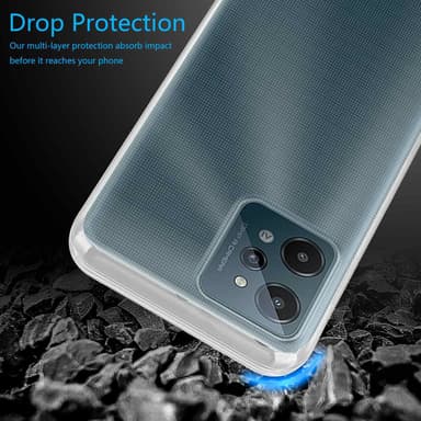 Realme C31 Skal Fodral Case (Transparent)