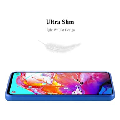 Skal Samsung Galaxy A70 / A70s Fodral Case (Blå)