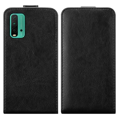 Xiaomi RedMi 9T / POCO M3 Flipfodral Skal (Svart)