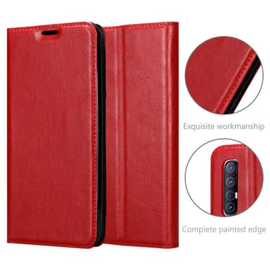 Oppo FIND X2 PRO Skal Fodral Case (Röd)