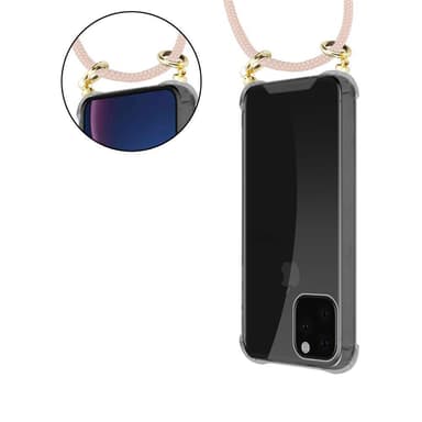 iPhone 11 PRO MAX Skal Fodral Kedja (Rosa)