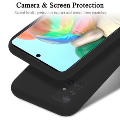 Samsung Galaxy A51 4G / M40s Skal Fodral Case (Svart)