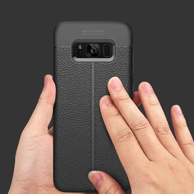 Samsung Galaxy S8 PLUS Skal Fodral Case (Svart)