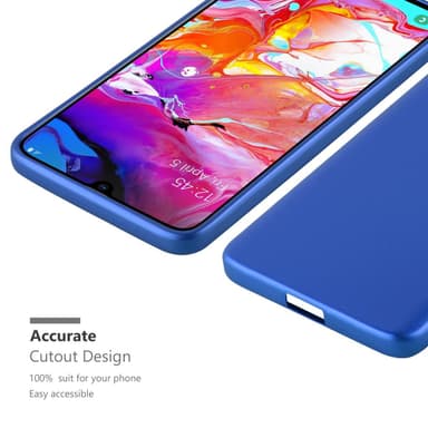 Skal Samsung Galaxy A70 / A70s Fodral Case (Blå)