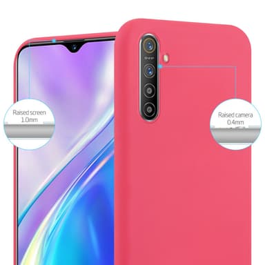 Skal Realme X2 / XT / Oppo K5 Fodral Case (Röd)