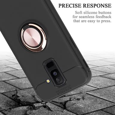 Samsung Galaxy A6 PLUS 2018 Skal Fodral Case (Svart)