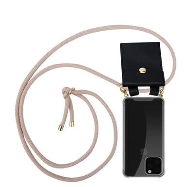 iPhone 11 PRO MAX Skal Fodral Kedja (Rosa)