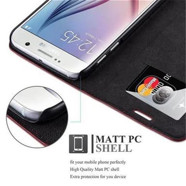 Samsung Galaxy S6 Skal Fodral Case (Röd)