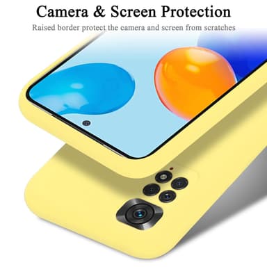 Xiaomi RedMi NOTE 11 4G / 11S 4G Skal Fodral Case (Gul)