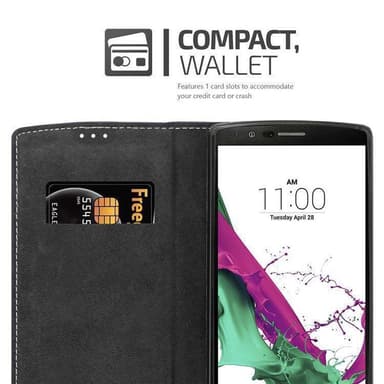 LG G4 / G4 PLUS Skal Fodral Case (Svart)