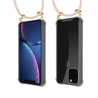 iPhone 11 PRO MAX Skal Fodral Kedja (Rosa)