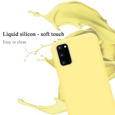 Samsung Galaxy S20 Skal Fodral Case (Gul)