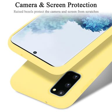 Samsung Galaxy S20 Skal Fodral Case (Gul)