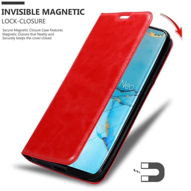 Oppo FIND X2 PRO Skal Fodral Case (Röd)