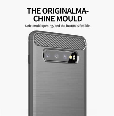 Samsung Galaxy S10 4G Skal Fodral Case (Grå)