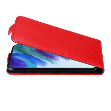 Samsung Galaxy S22 Flipfodral Skal (Röd)