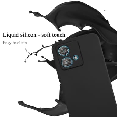 Motorola Edge 40 Neo Skal Fodral Case (Svart)