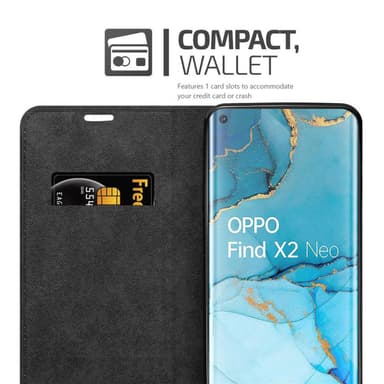 Oppo FIND X2 PRO Skal Fodral Case (Röd)