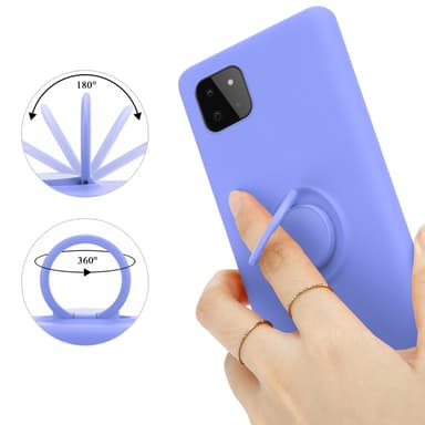Skal Samsung Galaxy A22 5G Fodral Case (Lila)