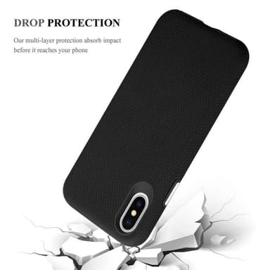 iPhone X / XS Skal Fodral Case (Svart)