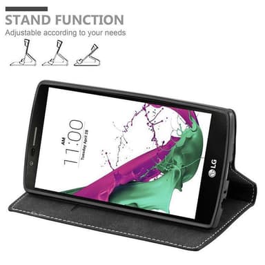 LG G4 / G4 PLUS Skal Fodral Case (Svart)