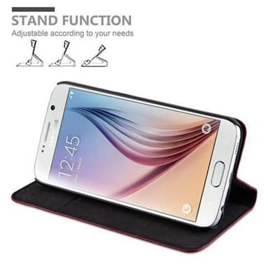 Samsung Galaxy S6 Skal Fodral Case (Röd)