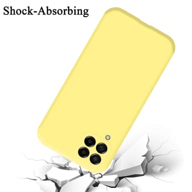 Samsung Galaxy M53 5G Skal Fodral Case (Gul)