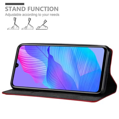 Huawei P SMART S Skal Fodral Case (Röd)