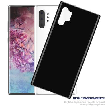 Samsung Galaxy NOTE 10 PLUS Skal Fodral Case (Svart)