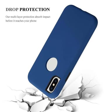 iPhone X / XS Skal Fodral Case (Blå)