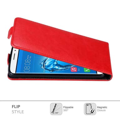 Huawei NOVA PLUS Flipfodral Skal (Röd)