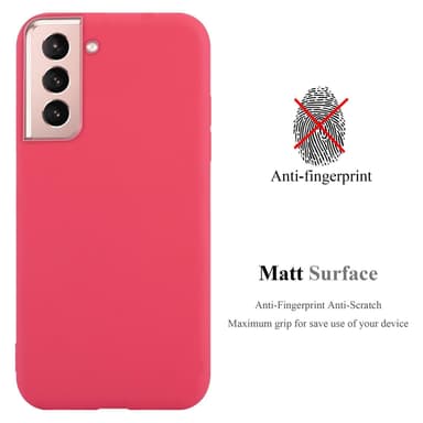 Skal Samsung Galaxy S21 5G Fodral Case (Röd)