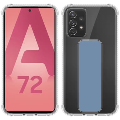 Samsung Galaxy A72 4G / 5G Skal Fodral Case (Blå)