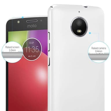 Motorola MOTO E4 Skal Fodral Case (Silver)